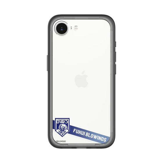 スリムプロテクションプレミアムケース［ B.LEAGUE - 福井ブローウィンズ - ラインデザイン ］