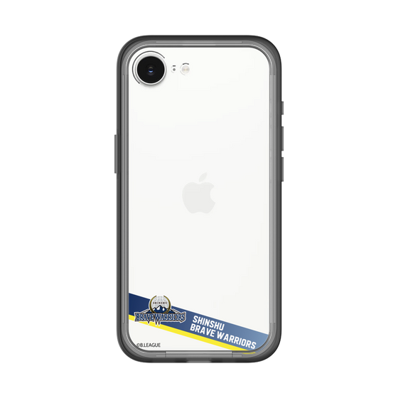 スリムプロテクションプレミアムケース［ B.LEAGUE - 信州ブレイブウォリアーズ - ラインデザイン ］