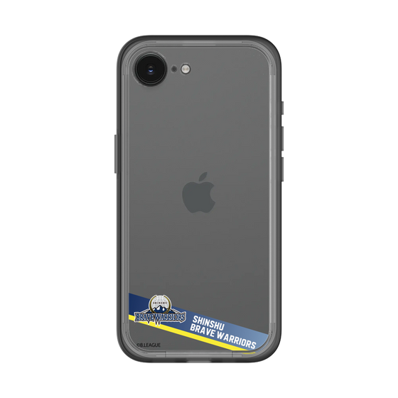 スリムプロテクションプレミアムケース［ B.LEAGUE - 信州ブレイブウォリアーズ - ラインデザイン ］