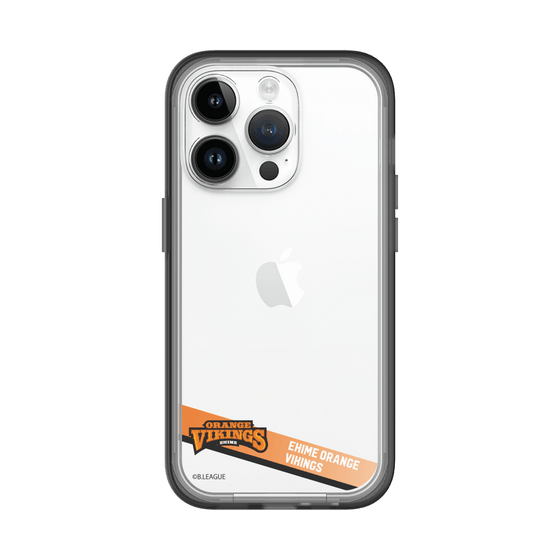 スリムプロテクションプレミアムケース［ B.LEAGUE - 愛媛オレンジバイキングス - ラインデザイン ］