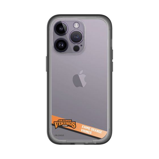 スリムプロテクションプレミアムケース［ B.LEAGUE - 愛媛オレンジバイキングス - ラインデザイン ］
