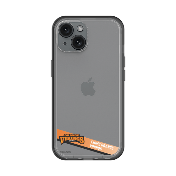 スリムプロテクションプレミアムケース［ B.LEAGUE - 愛媛オレンジバイキングス - ラインデザイン ］