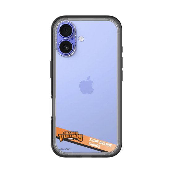 スリムプロテクションプレミアムケース［ B.LEAGUE - 愛媛オレンジバイキングス - ラインデザイン ］