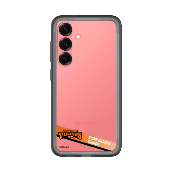 スリムプロテクションプレミアムケース［ B.LEAGUE - 愛媛オレンジバイキングス - ラインデザイン ］