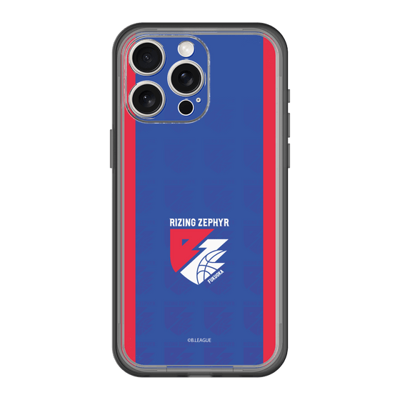 スリムプロテクションプレミアムケース［ B.LEAGUE - ライジングゼファー福岡 - ロゴデザイン ］