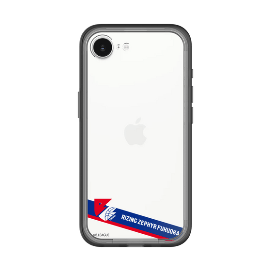 スリムプロテクションプレミアムケース［ B.LEAGUE - ライジングゼファー福岡 - ラインデザイン ］