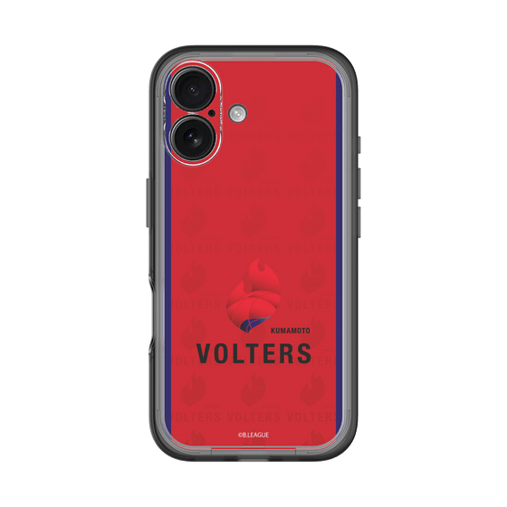 スリムプロテクションプレミアムケース［ B.LEAGUE - 熊本ヴォルターズ - ロゴデザイン ］