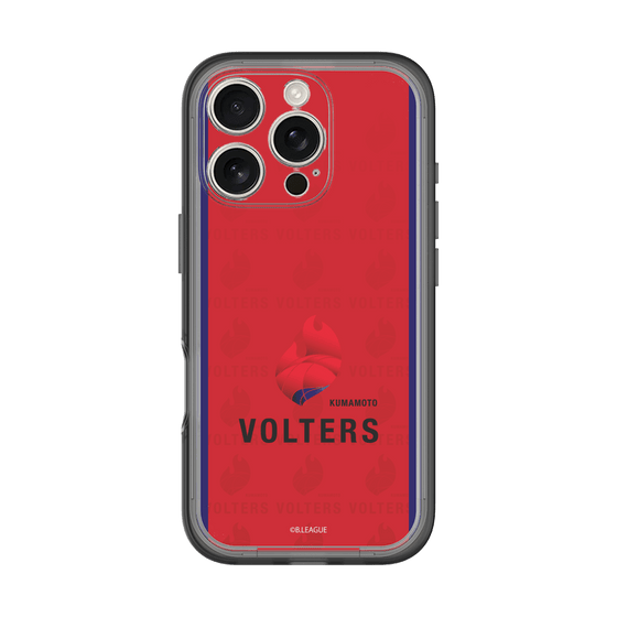 スリムプロテクションプレミアムケース［ B.LEAGUE - 熊本ヴォルターズ - ロゴデザイン ］
