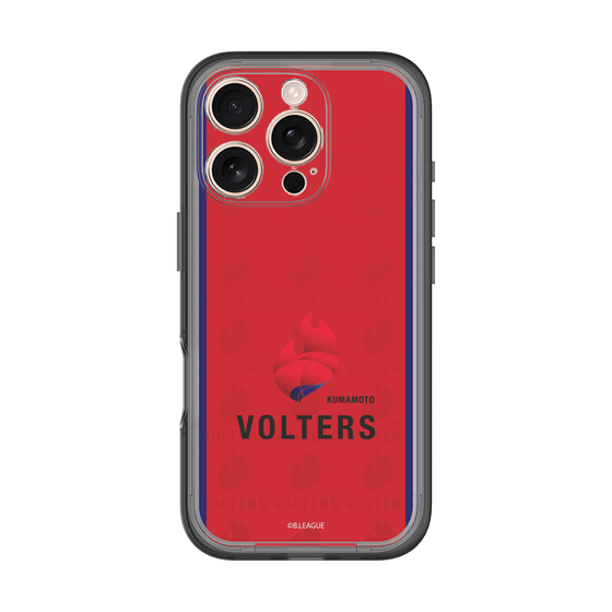 スリムプロテクションプレミアムケース［ B.LEAGUE - 熊本ヴォルターズ - ロゴデザイン ］