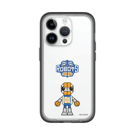 スリムプロテクションプレミアムケース［ B.LEAGUE - 茨城ロボッツ - ロボスケ ］