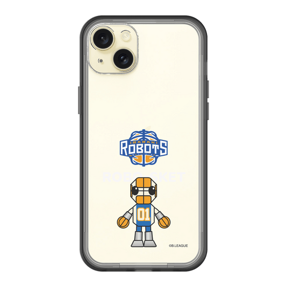 スリムプロテクションプレミアムケース［ B.LEAGUE - 茨城ロボッツ - ロボスケ ］