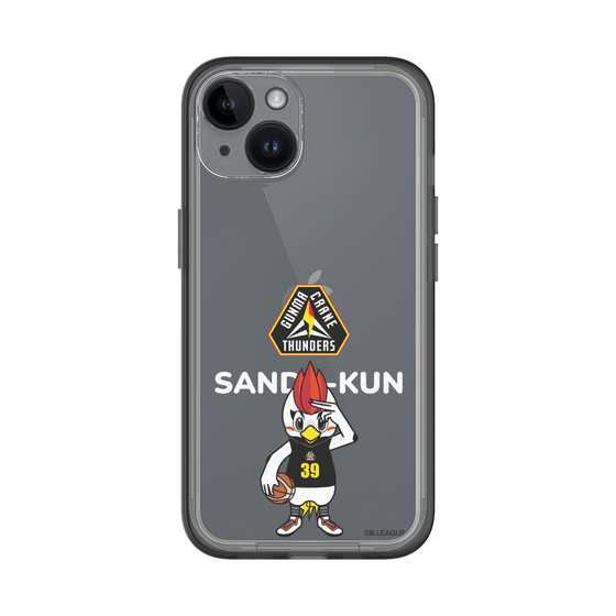 スリムプロテクションプレミアムケース［ B.LEAGUE - 群馬クレインサンダーズ - サンダくん ］