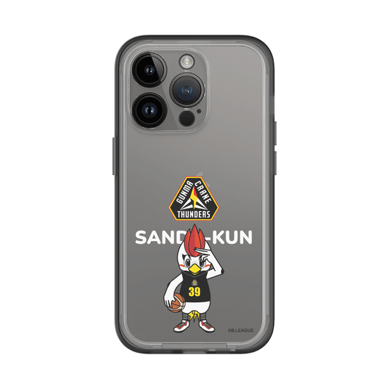 スリムプロテクションプレミアムケース［ B.LEAGUE - 群馬クレインサンダーズ - サンダくん ］