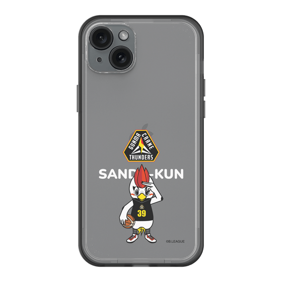 スリムプロテクションプレミアムケース［ B.LEAGUE - 群馬クレインサンダーズ - サンダくん ］