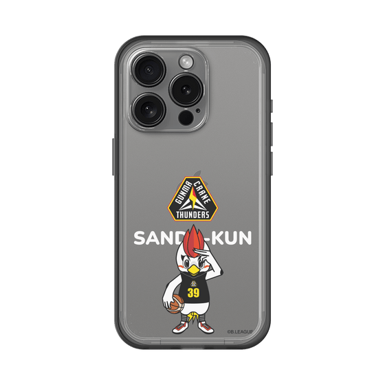 スリムプロテクションプレミアムケース［ B.LEAGUE - 群馬クレインサンダーズ - サンダくん ］
