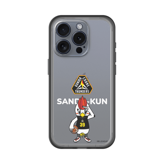 スリムプロテクションプレミアムケース［ B.LEAGUE - 群馬クレインサンダーズ - サンダくん ］