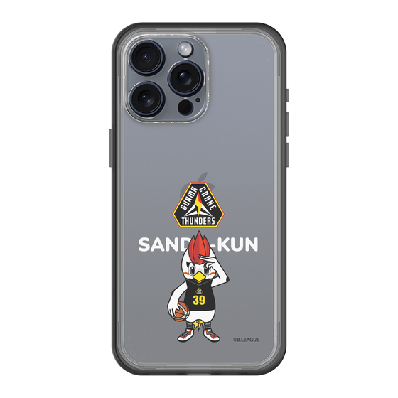 スリムプロテクションプレミアムケース［ B.LEAGUE - 群馬クレインサンダーズ - サンダくん ］