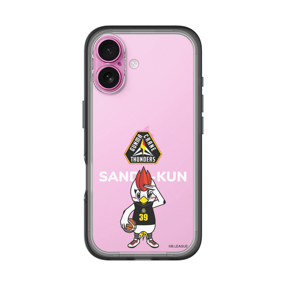 スリムプロテクションプレミアムケース［ B.LEAGUE - 群馬クレインサンダーズ - サンダくん ］