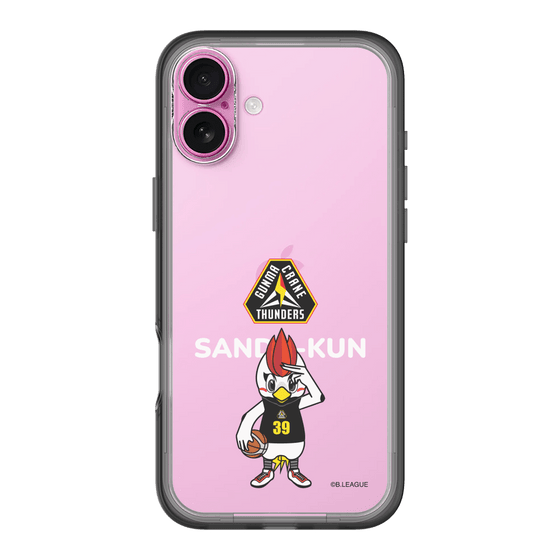 スリムプロテクションプレミアムケース［ B.LEAGUE - 群馬クレインサンダーズ - サンダくん ］