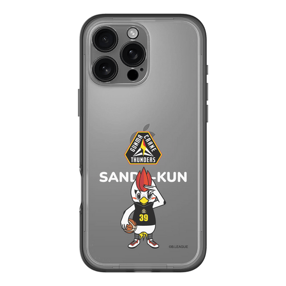 スリムプロテクションプレミアムケース［ B.LEAGUE - 群馬クレインサンダーズ - サンダくん ］