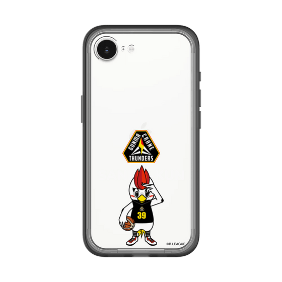 スリムプロテクションプレミアムケース［ B.LEAGUE - 群馬クレインサンダーズ - サンダくん ］