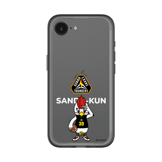 スリムプロテクションプレミアムケース［ B.LEAGUE - 群馬クレインサンダーズ - サンダくん ］