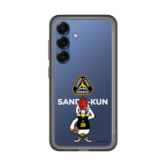スリムプロテクションプレミアムケース［ B.LEAGUE - 群馬クレインサンダーズ - サンダくん ］