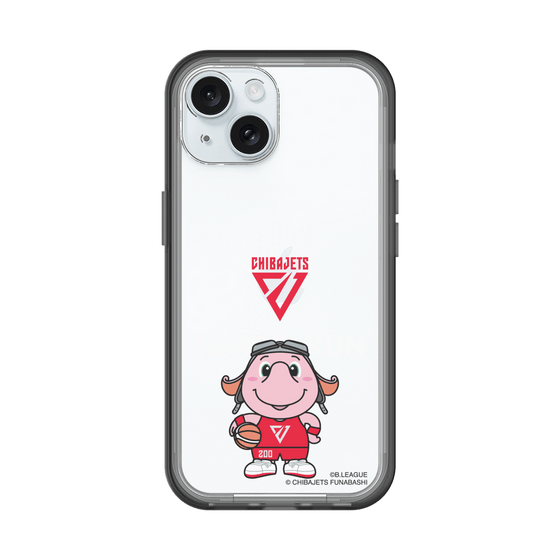 スリムプロテクションプレミアムケース［ B.LEAGUE - 千葉ジェッツ - ジャンボくん ］