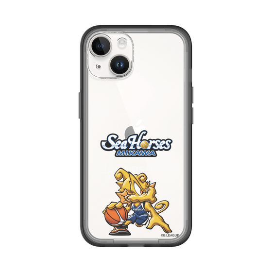 スリムプロテクションプレミアムケース［ B.LEAGUE - シーホース三河 - シーホースくん ］