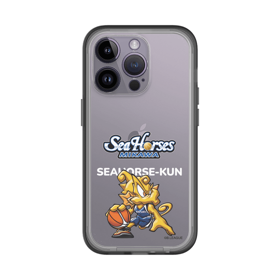 スリムプロテクションプレミアムケース［ B.LEAGUE - シーホース三河 - シーホースくん ］