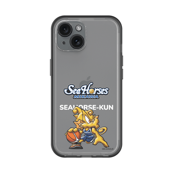 スリムプロテクションプレミアムケース［ B.LEAGUE - シーホース三河 - シーホースくん ］