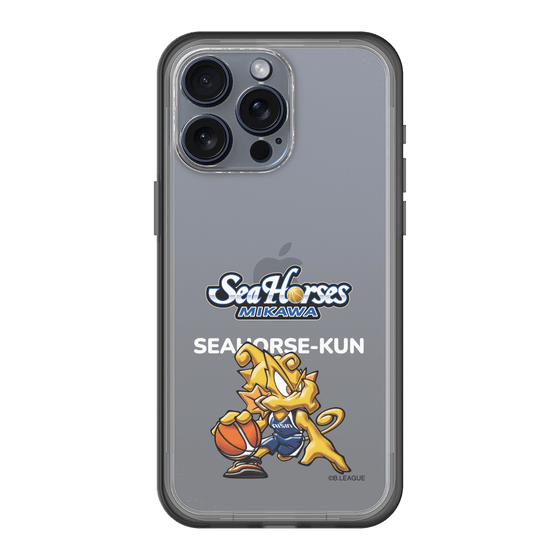 スリムプロテクションプレミアムケース［ B.LEAGUE - シーホース三河 - シーホースくん ］
