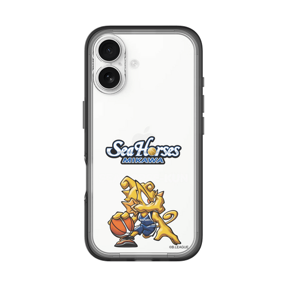 スリムプロテクションプレミアムケース［ B.LEAGUE - シーホース三河 - シーホースくん ］