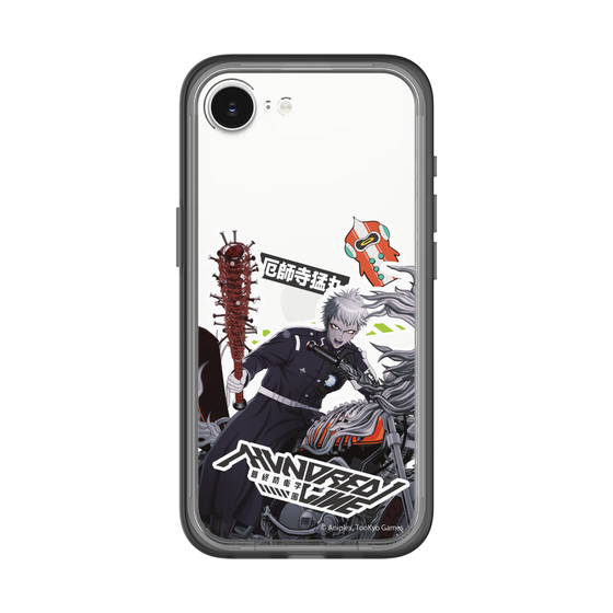 スリムプロテクションプレミアムケース［ HUNDRED LINE -最終防衛学園- - ステッカー - 厄師寺猛丸 ］