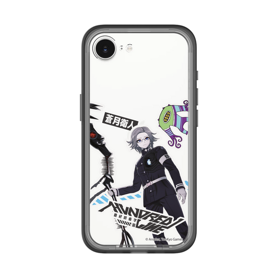 スリムプロテクションプレミアムケース［ HUNDRED LINE -最終防衛学園- - ステッカー - 蒼月衛人 ］