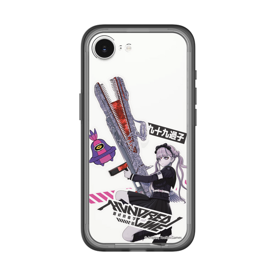 スリムプロテクションプレミアムケース［ HUNDRED LINE -最終防衛学園- - ステッカー - 九十九過子 ］