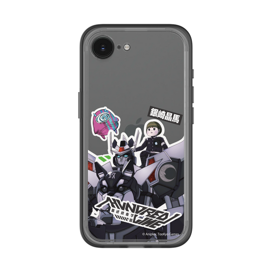 スリムプロテクションプレミアムケース［ HUNDRED LINE -最終防衛学園- - ステッカー - 銀崎晶馬 ］