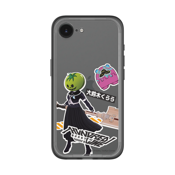 スリムプロテクションプレミアムケース［ HUNDRED LINE -最終防衛学園- - ステッカー - 大鈴木くらら ］