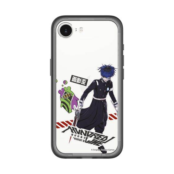 スリムプロテクションプレミアムケース［ HUNDRED LINE -最終防衛学園- - ステッカー - 面影歪 ］