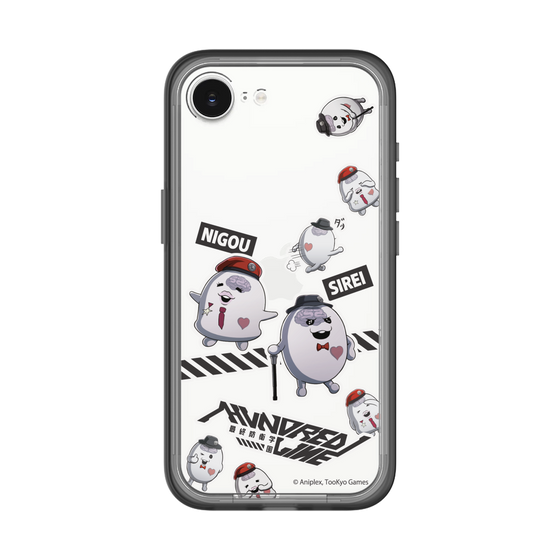 スリムプロテクションプレミアムケース［ HUNDRED LINE -最終防衛学園- - ステッカー - SIREIとNIGOU ］