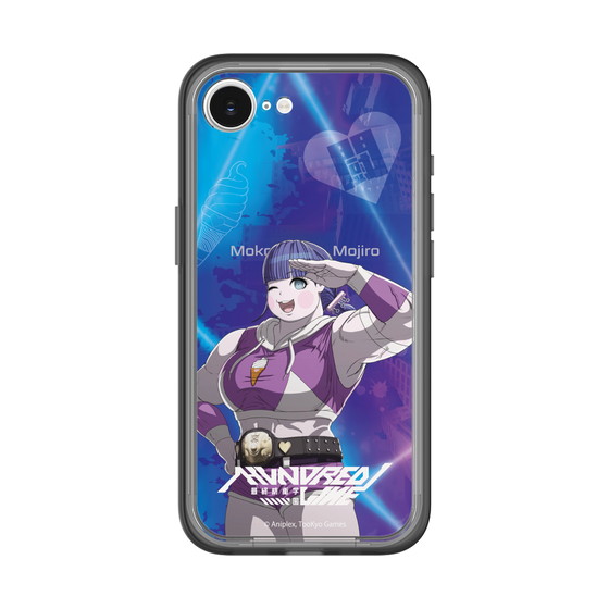 スリムプロテクションプレミアムケース［ HUNDRED LINE -最終防衛学園- - 立ち絵 - 喪白もこ ］