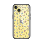 スリムプロテクションプレミアムケース［ もくもくちゃん - フラワー - お花畑 ］