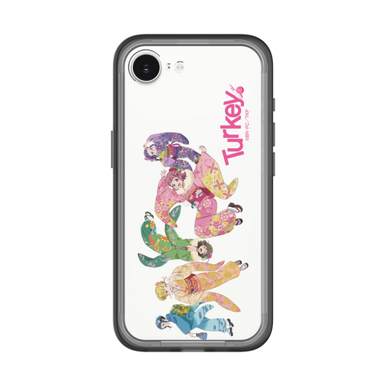 スリムプロテクションプレミアムケース［ Turkey! - 振袖 ］