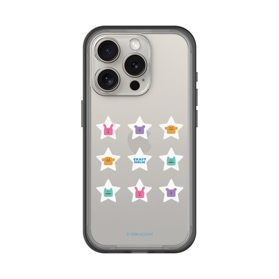 スリムプロテクションプレミアムケース［ CRAFTHOLIC - Stars ］
