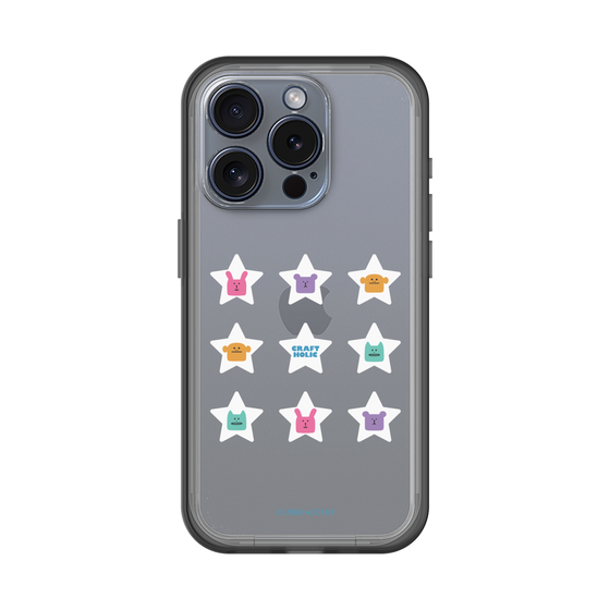 スリムプロテクションプレミアムケース［ CRAFTHOLIC - Stars ］