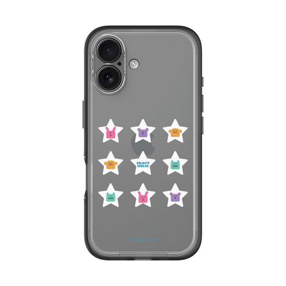 スリムプロテクションプレミアムケース［ CRAFTHOLIC - Stars ］