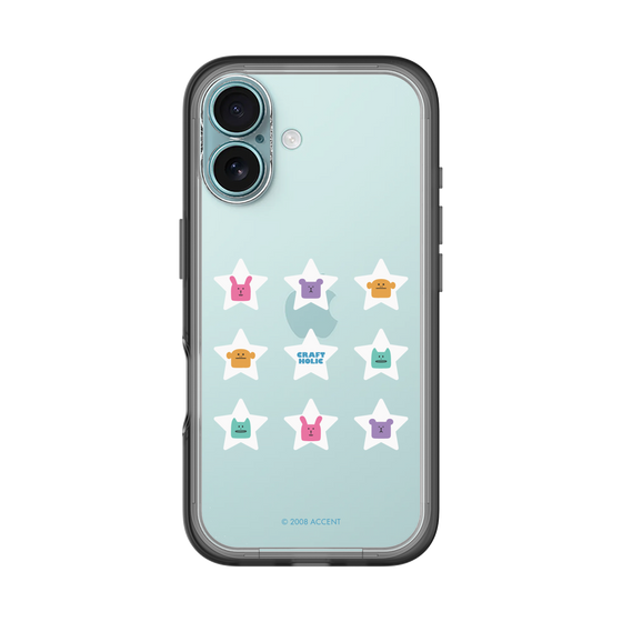 スリムプロテクションプレミアムケース［ CRAFTHOLIC - Stars ］