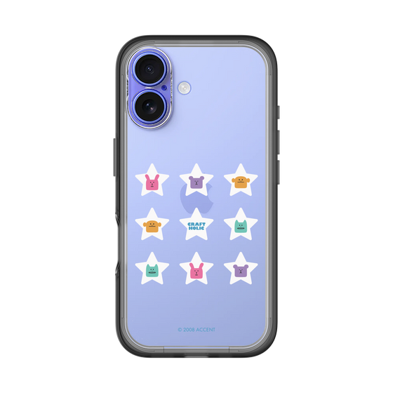 スリムプロテクションプレミアムケース［ CRAFTHOLIC - Stars ］