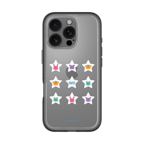 スリムプロテクションプレミアムケース［ CRAFTHOLIC - Stars ］
