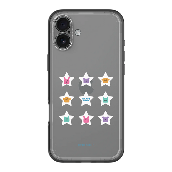 スリムプロテクションプレミアムケース［ CRAFTHOLIC - Stars ］